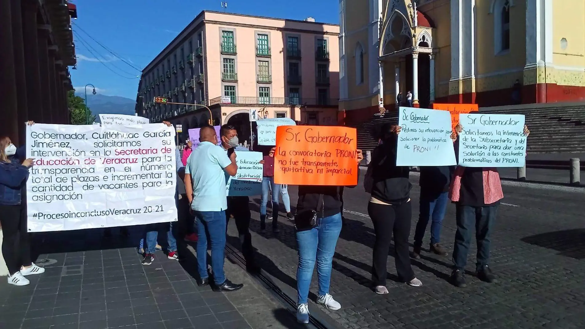 manifestacion de docentes